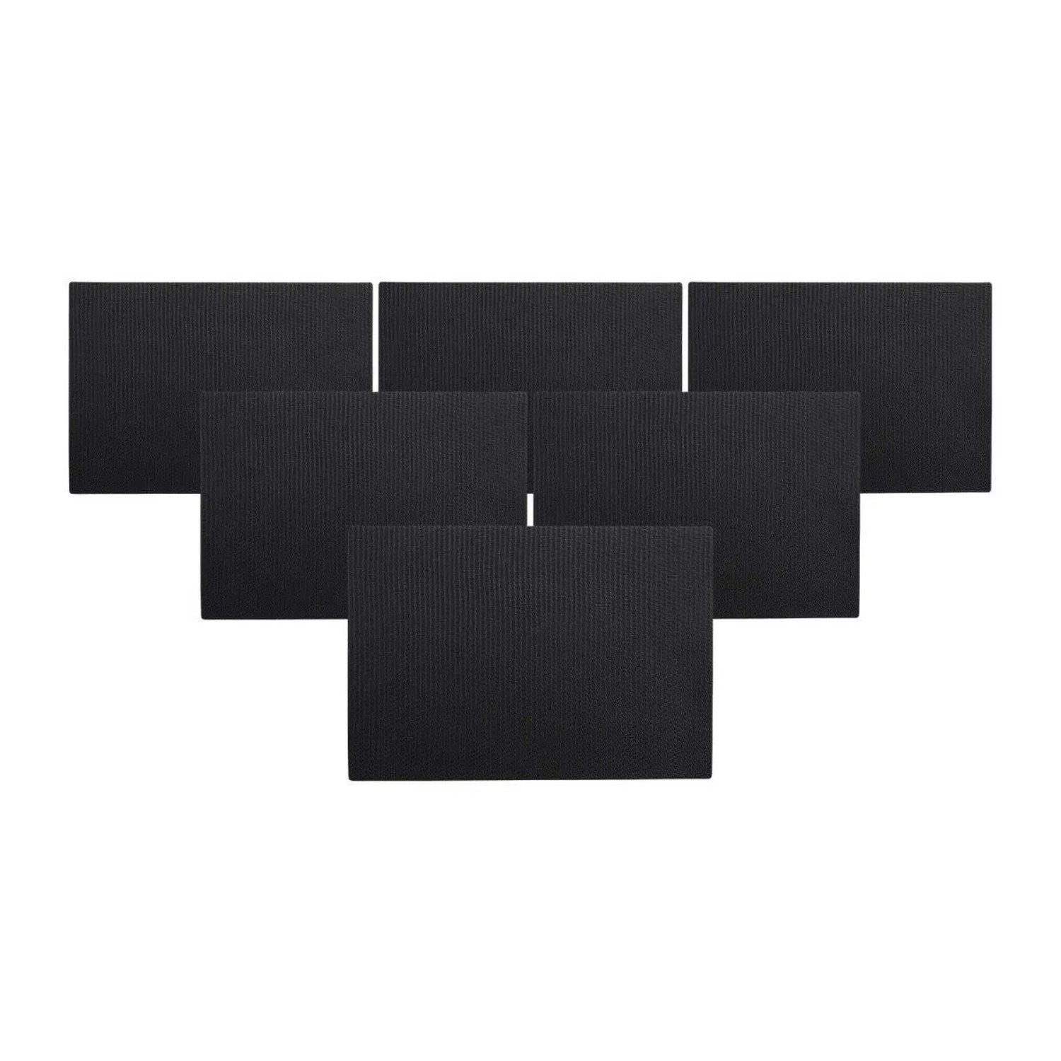 Ritzenhoff & Breker Fenya Platzmatte 43 x 30 cm 6er Set Schwarz