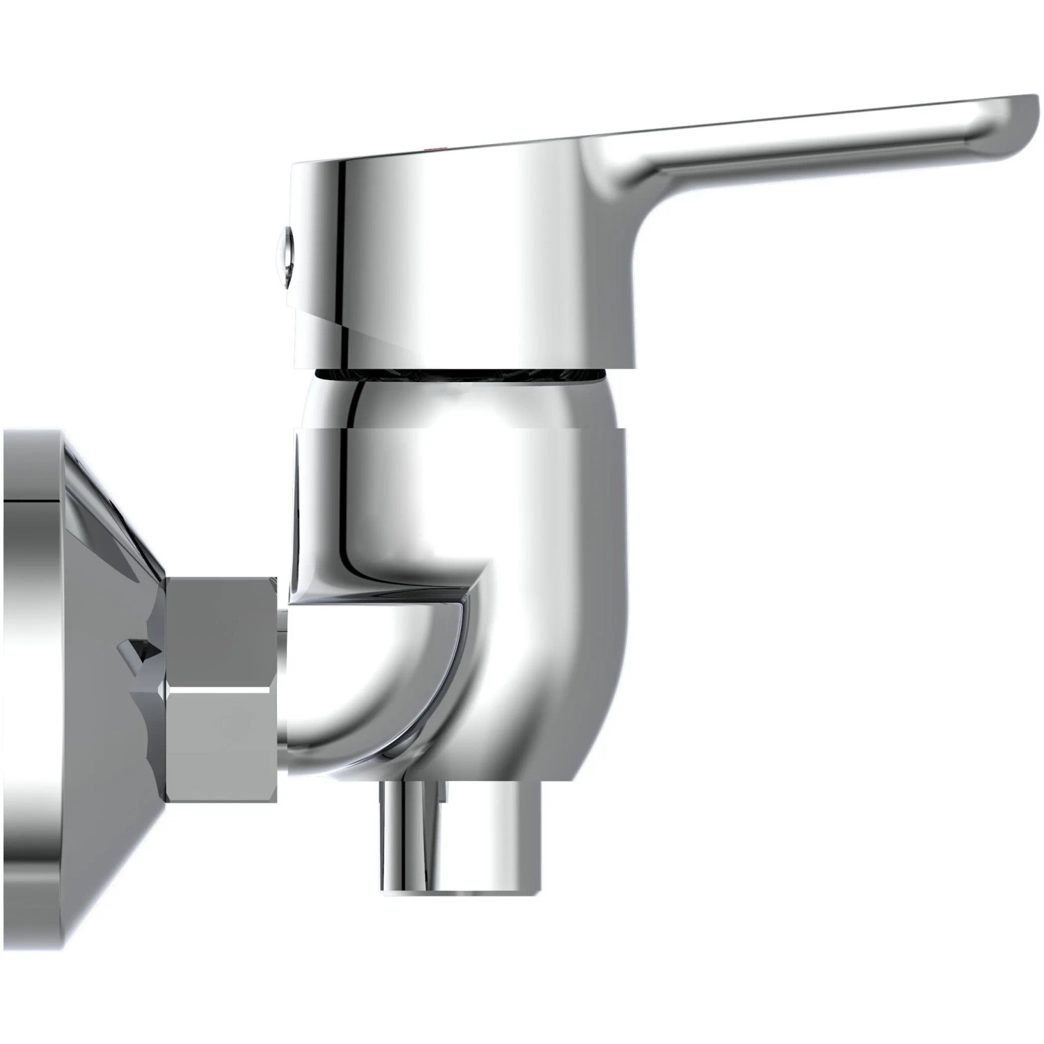 Schütte Duscharmatur Vico Chrom, Einhebelmischer für die Dusche.