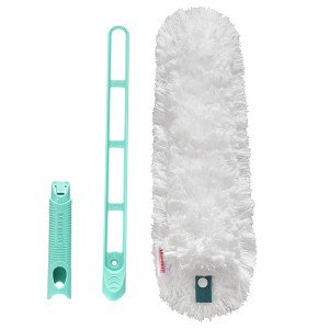 Leifheit Staubwedel Superduster XL mit Griff und Mikrofaser-Textil für Flächenreinigung.