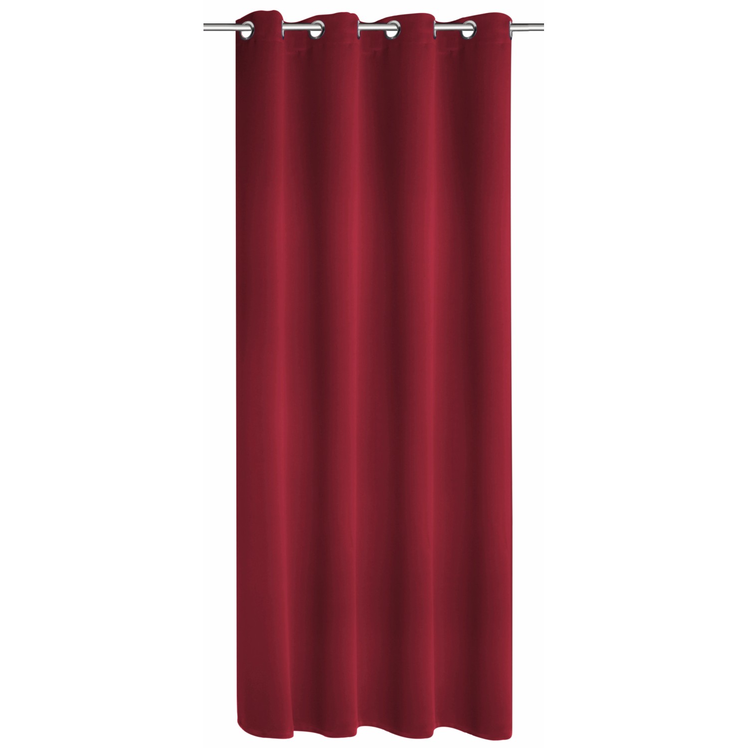 Ösenschal Blackout Mia Granat 245 cm x 140 cm günstig online kaufen