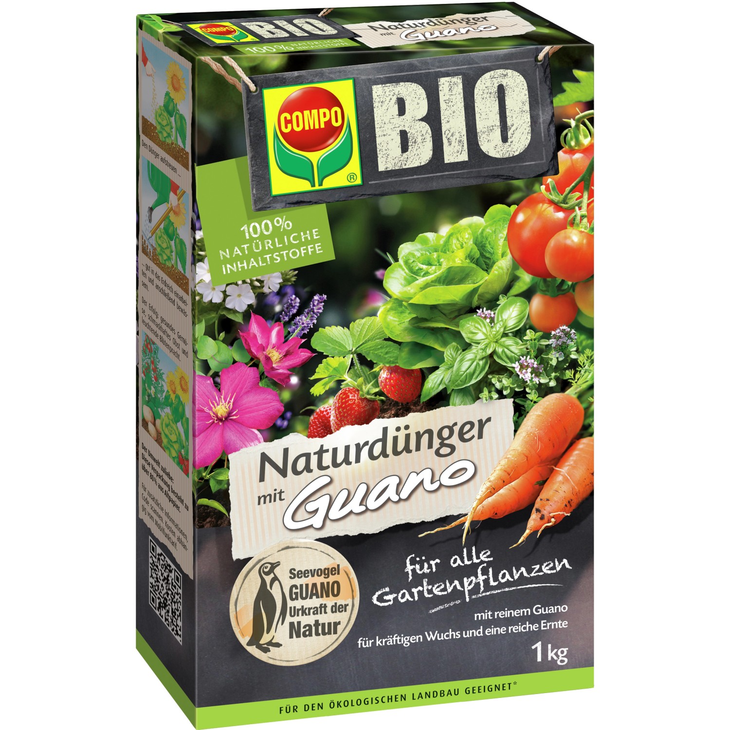 Compo Bio NaturDünger Guano 1 kg