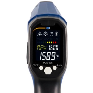 Digitalthermometer PCE Instruments 895 zur Temperaturmessung mit Displayanzeige.