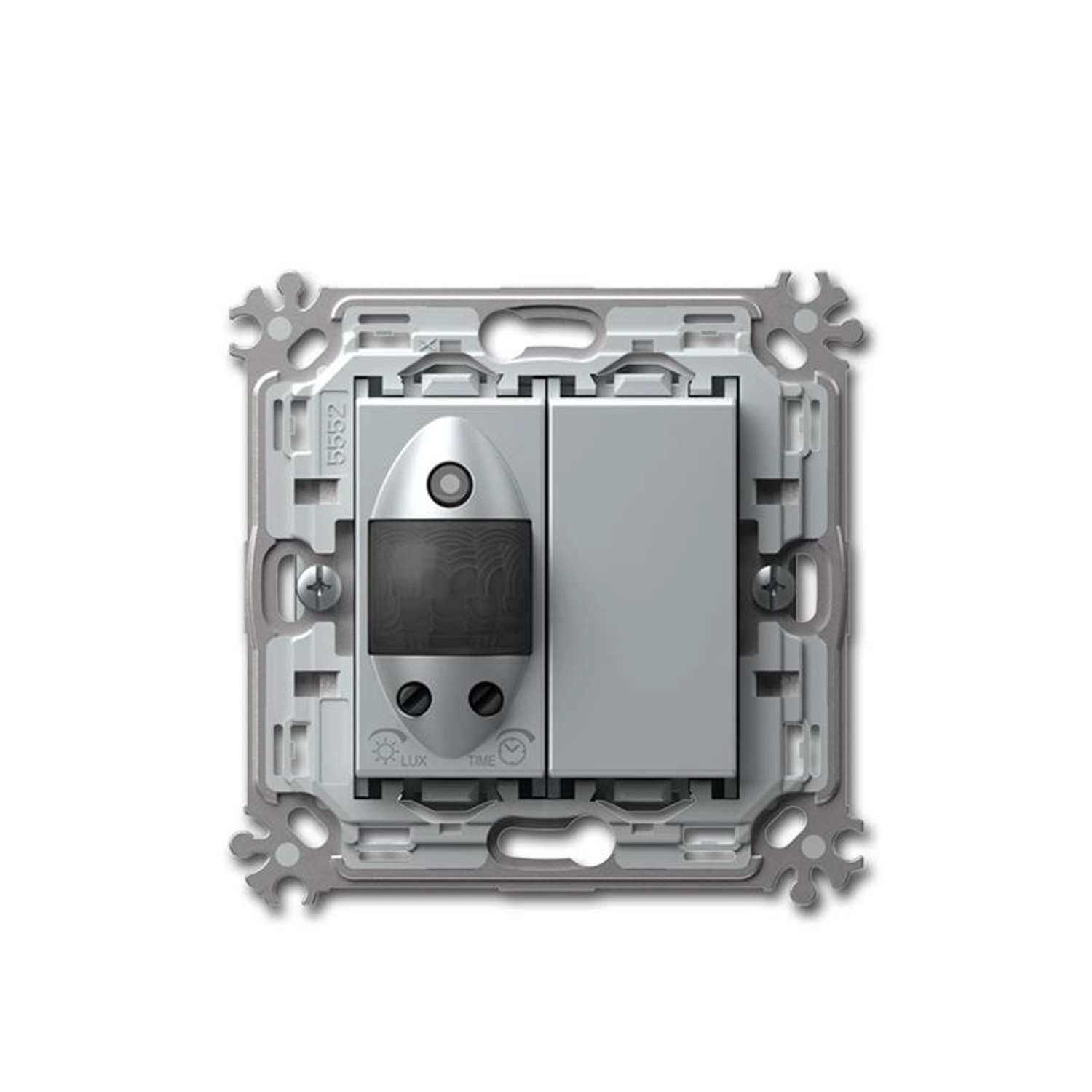 TEM MODUL PLUS Bewegungsmelder Silber 250V5A UP