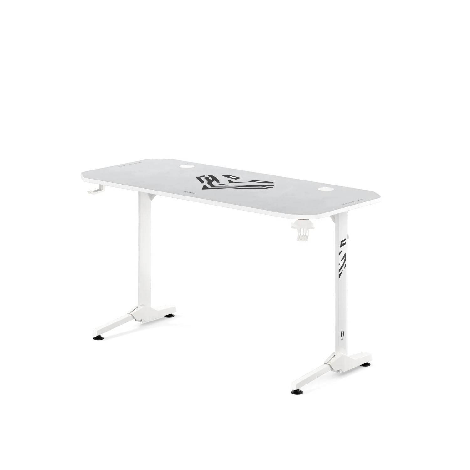 DIABLO CHAIRS Weißer Gaming-Schreibtisch X-Mate 140 x 60 x 75 cm
