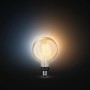 Philips Hue White Ambiance Filament LED-Lampe E27, dimmbar, warmweißes Licht.