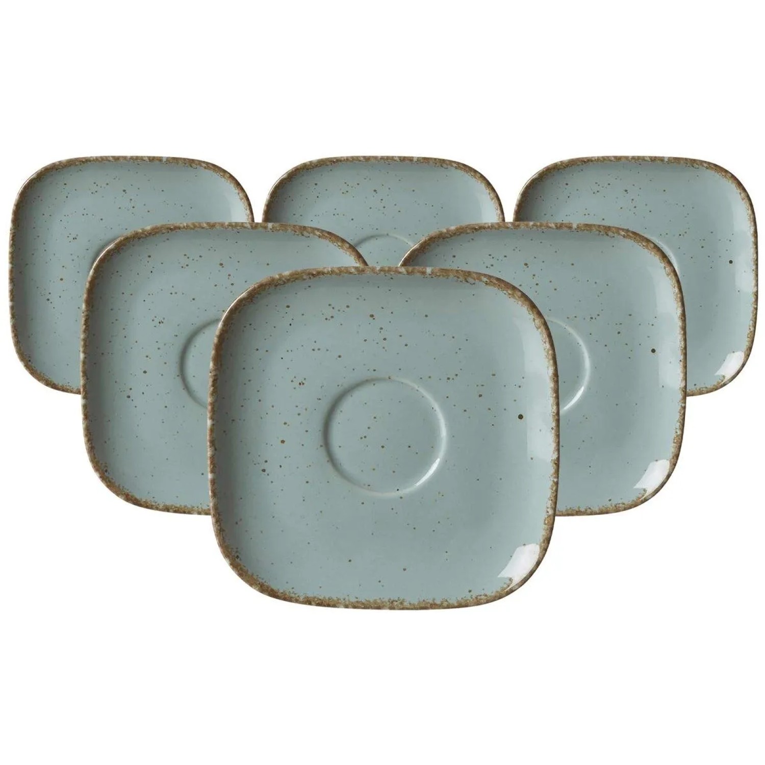 Ritzenhoff & Breker Casa Kaffeeuntertasse 13,5 cm 6er Set Blau