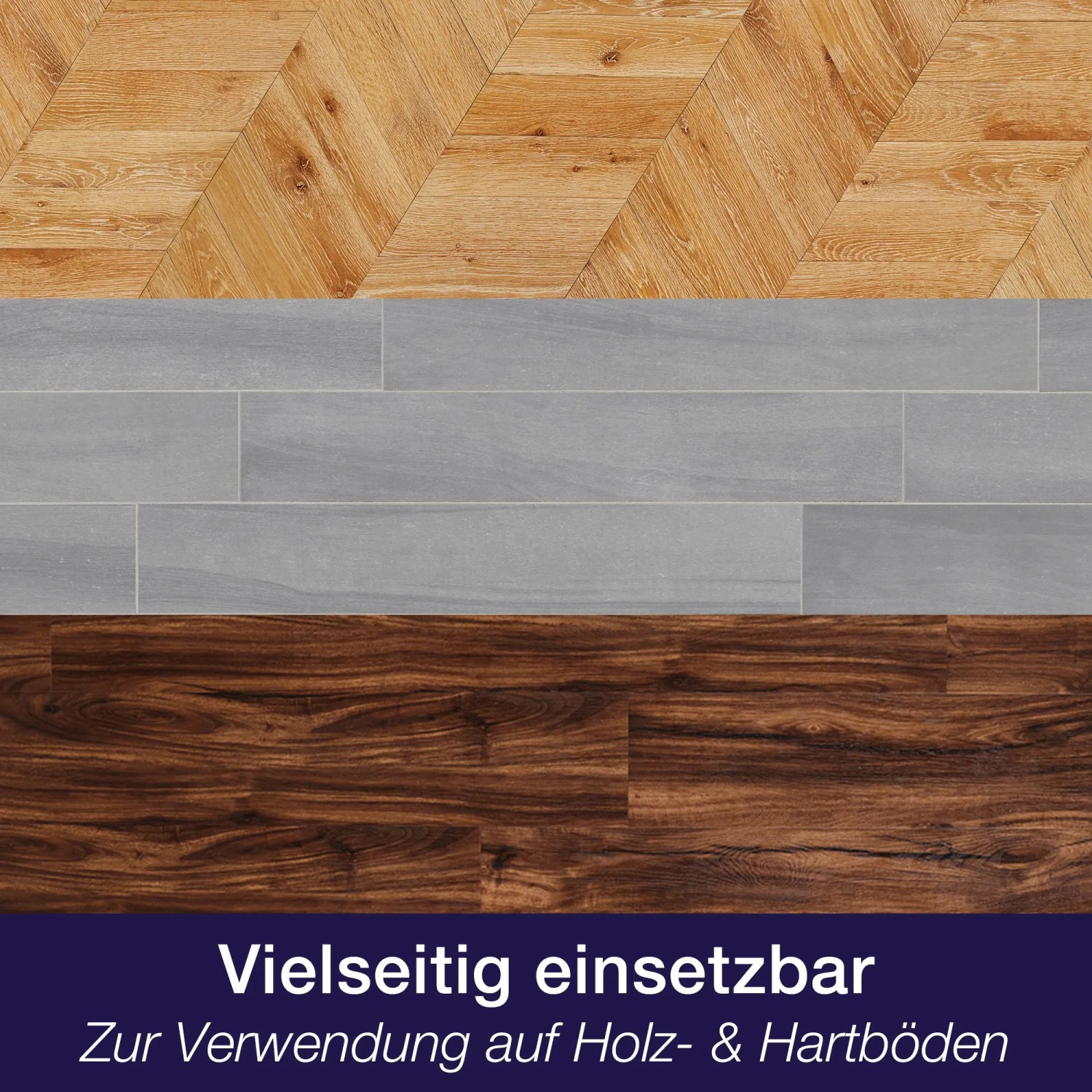 Bona Reinigungs-Pad für Holz- und Hartböden mit Zwei-Zonen-Design.