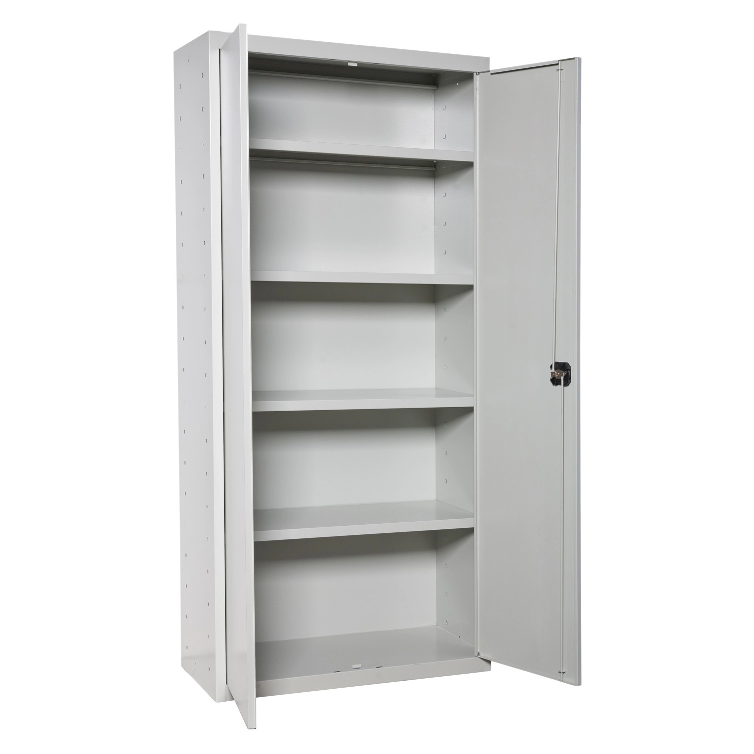PROREGAL Stahlschrank AMEGO HxBxT 180 x 100 x 40 cm 4x Fachboden Grau-Grau günstig online kaufen
