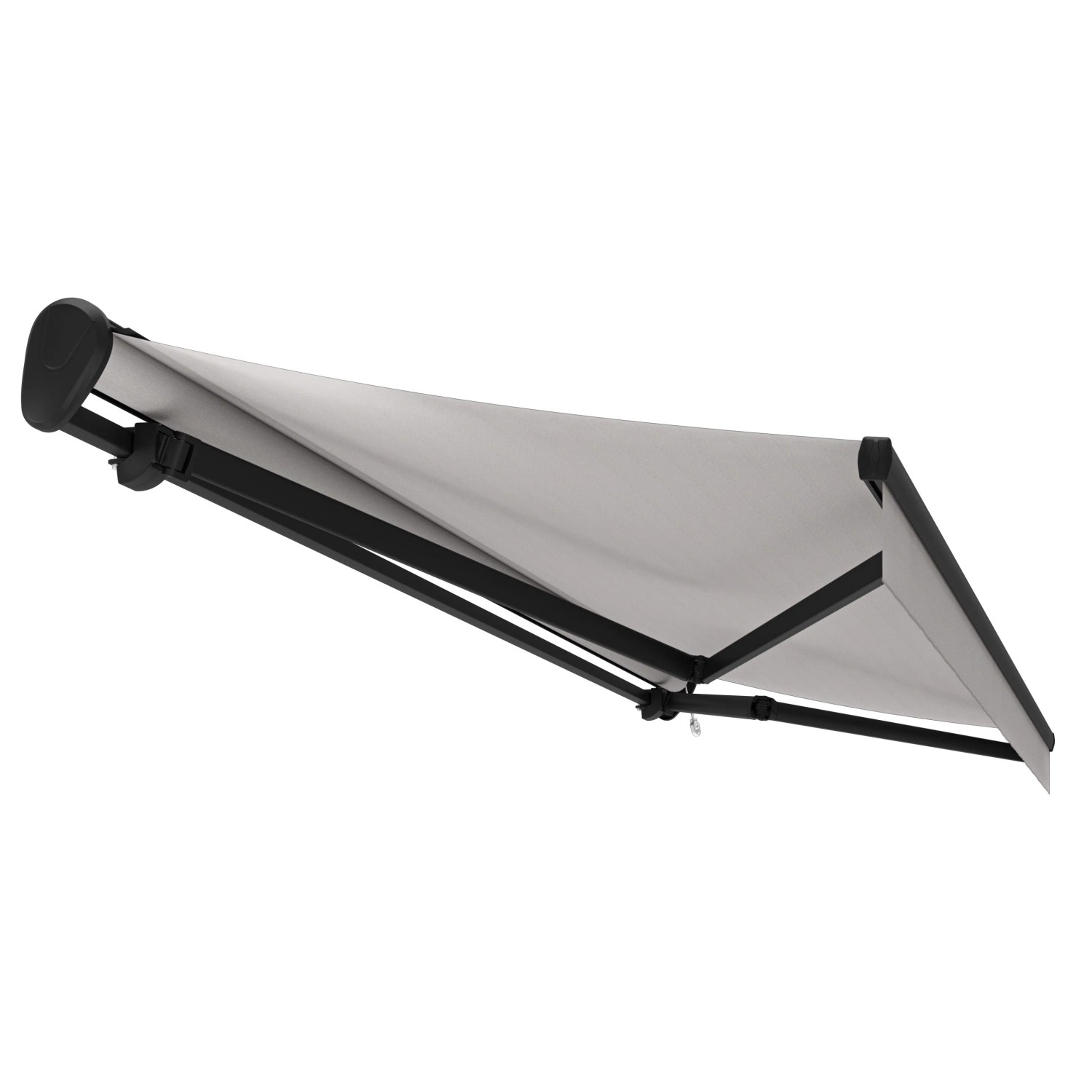 Halbkassetten-Markise Reno Anthrazit 3 x 2 m Grau