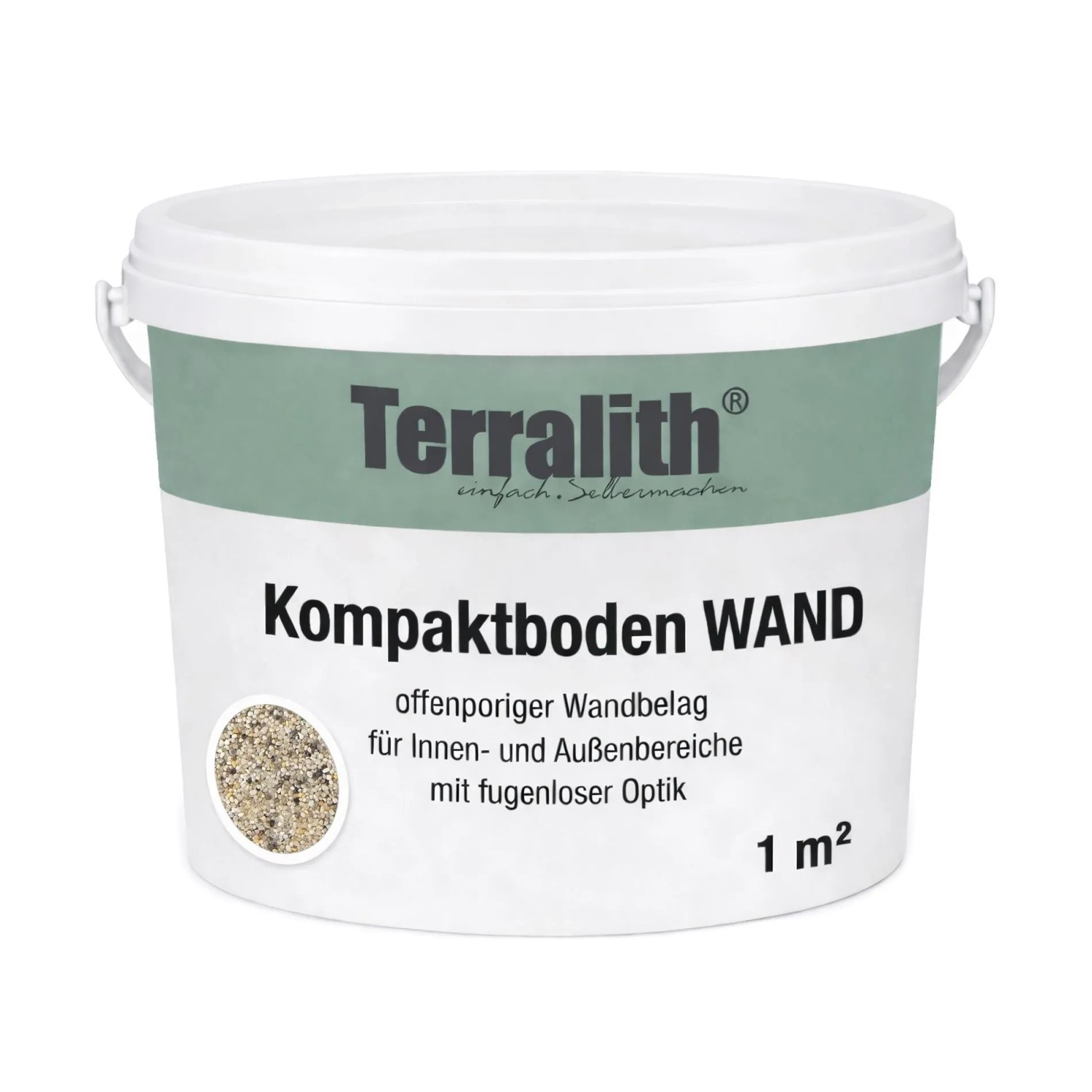 Terralith Kompaktboden Wand Natura Due für 1 m²