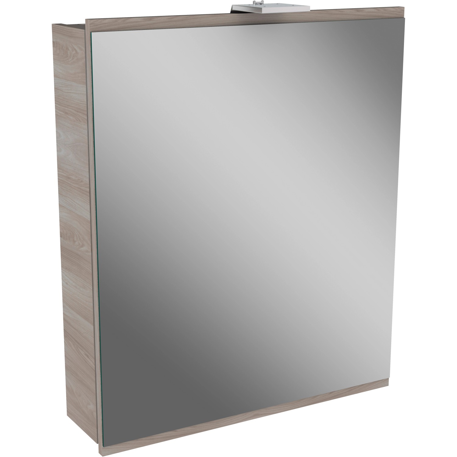 Fackelmann Spiegelschrank Lima Steinesche 60 cm mit Softclose Türen