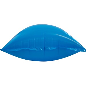 Blaues, aufgeblasenes Summer Fun Winter-Kissen / Pool-Kissen aus PVC.