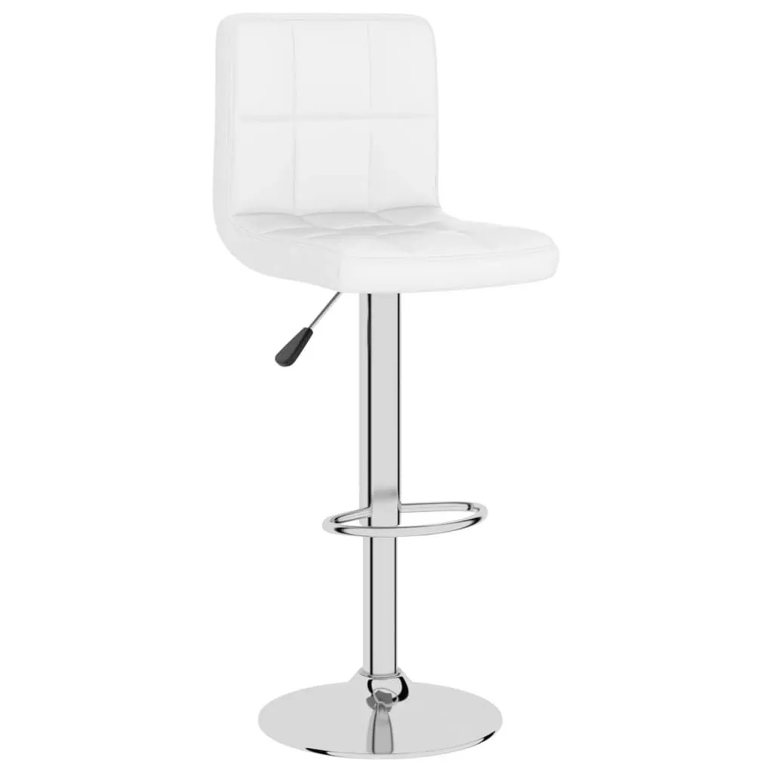 vidaXL Barhocker Weiß Kunstleder 334219