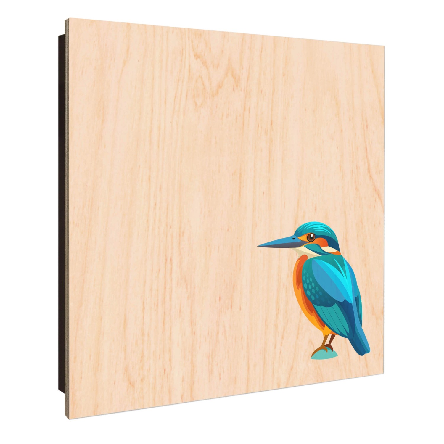 Banjado Großer Schlüsselkasten Holz 30x30cm Schwarz Scharnier Links 50 Hake günstig online kaufen
