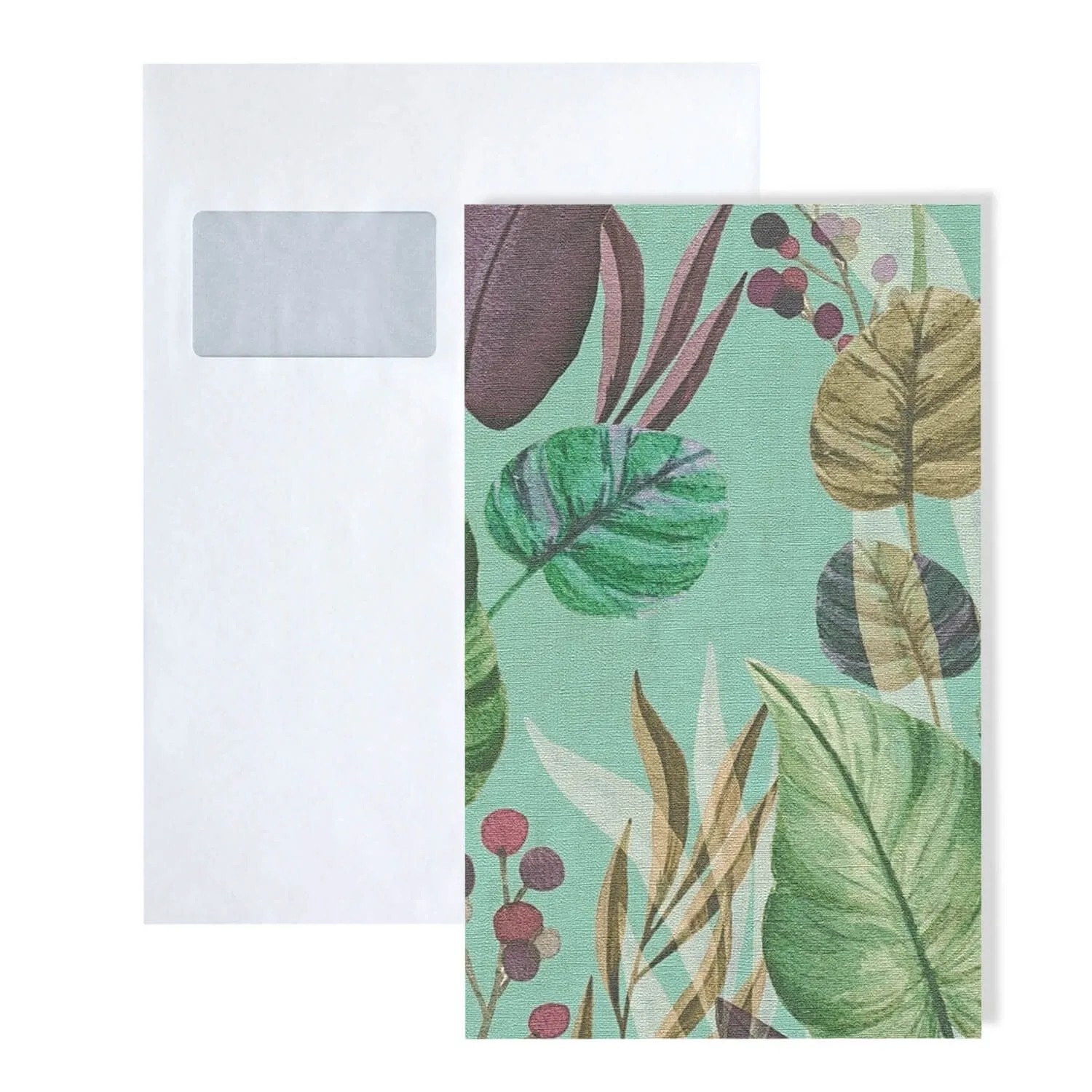 PROFHOME S-782194-GU DIN A4 Muster der Floralen Tapete 1 Musterstück