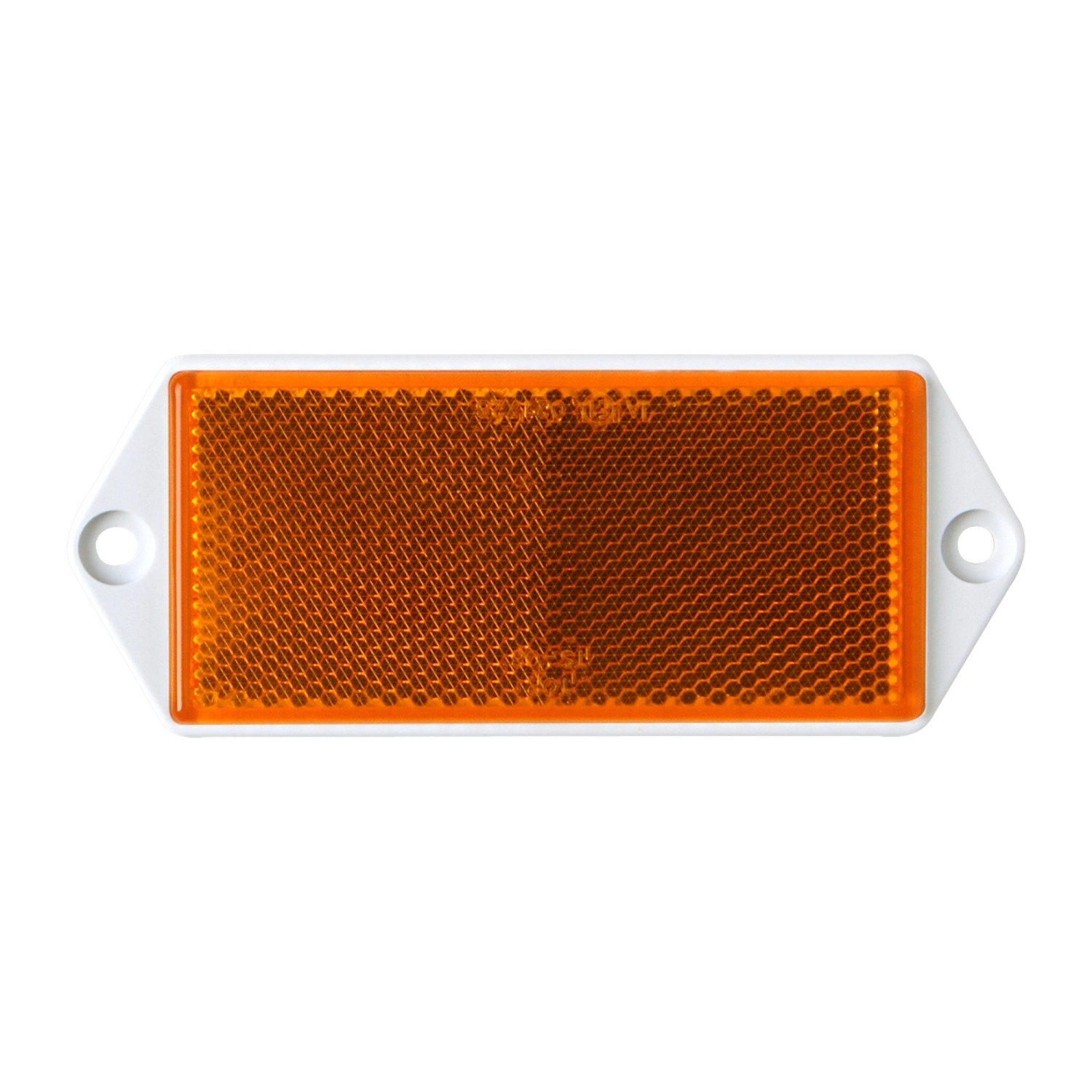 LAS Eckiger Reflektor für PKW Anhänger 2 Stück Orange kaufen bei OBI