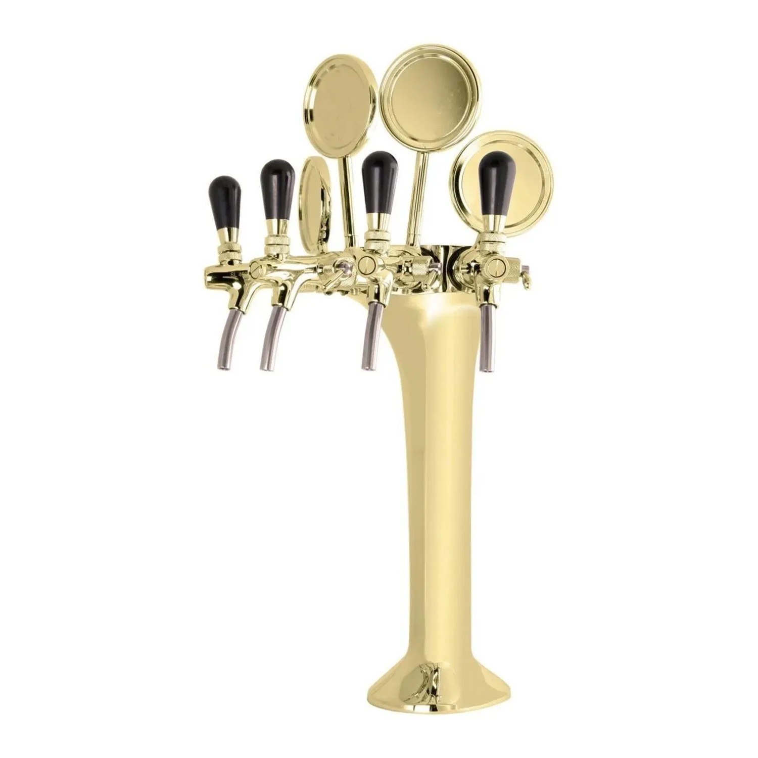 Ich-Zapfe BierzapfsÄUle 4-Fach Gold Metall
