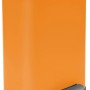 Spirella Akira Kosmetikeimer, 5 l, orange, mit Fußpedal und Softclose.