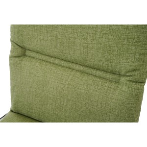 Siena Garden Sesselauflage Comfort, 96x48x7 cm, olivegrün, mit Steppnähten.