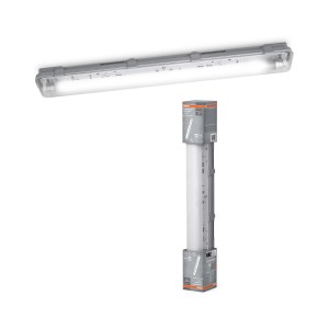 Osram LED-Feuchtraumleuchte Submarine 7 W 65,1 x 6,6 x 7,5 cm Grau