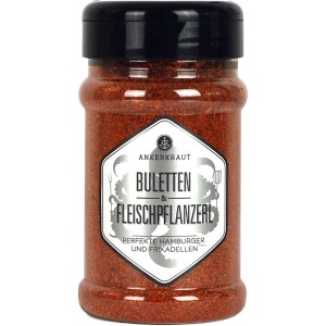 Ankerkraut Buletten & Fleischpflanzerl Gewürz im Streuer, rotbraune Gewürzmischung.