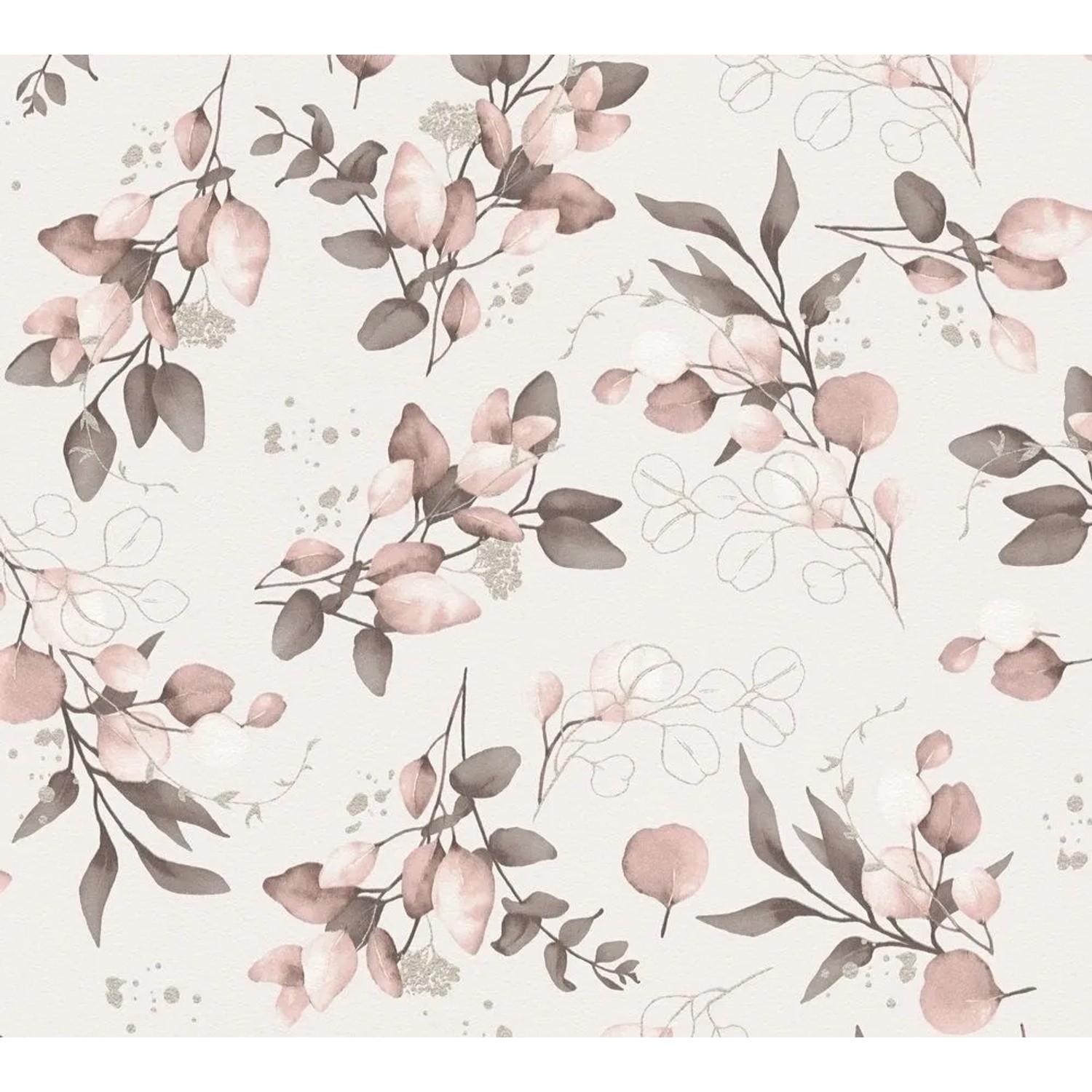 Tadessi Tapete Floral M1-No.11239 Vliestapete in Rosa