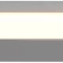 Moderne LED Bad-Wandleuchte Rocco in Chrom, 90 cm breit, für angenehme Beleuchtung im Badezimmer.