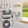 Gardena Hauswasserwerk 6300 SilentComfort mit LC-Display und Bluetooth im Hauswirtschaftsraum.