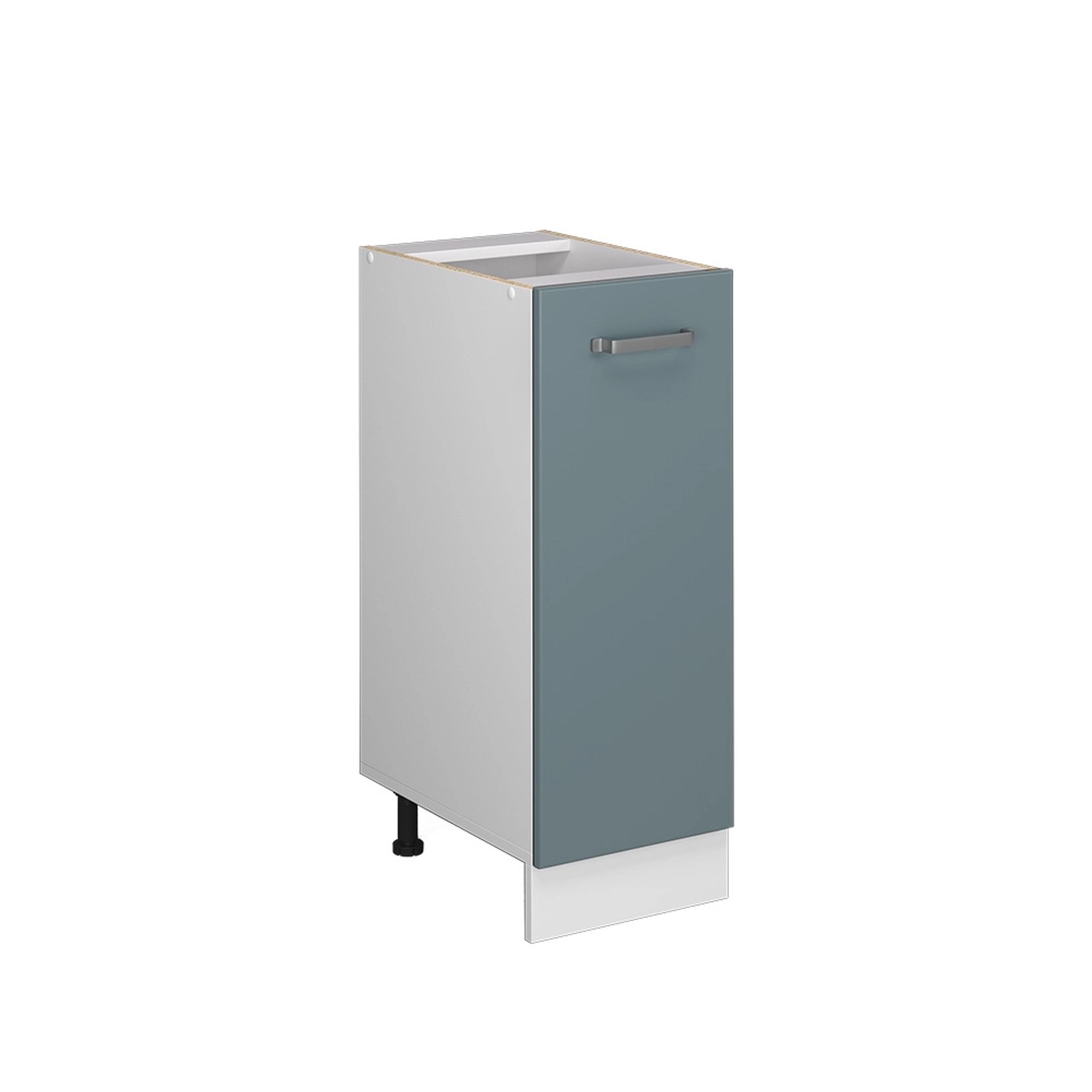 Vicco Apothekerschrank R-Line Blau-Grau/Weiß 30 cm ohne Arbeitsplatte