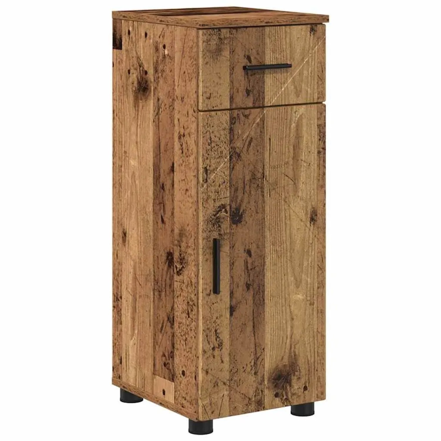 vidaXL Badezimmerschrank mit Schubladen Altholz 30 x 35 x 80 cm 883332 günstig online kaufen