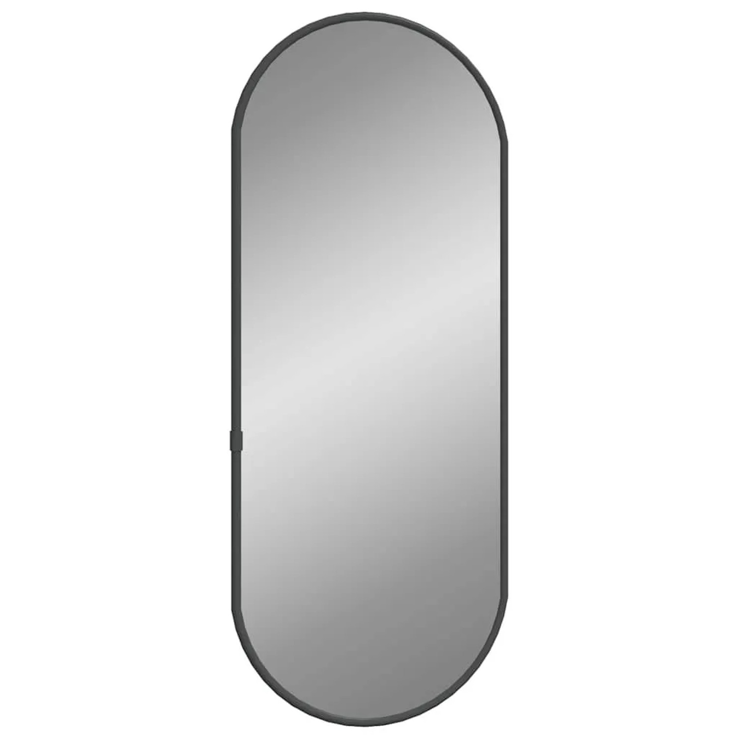 vidaXL Wandspiegel Schwarz 50x20 cm Oval 348203 günstig online kaufen