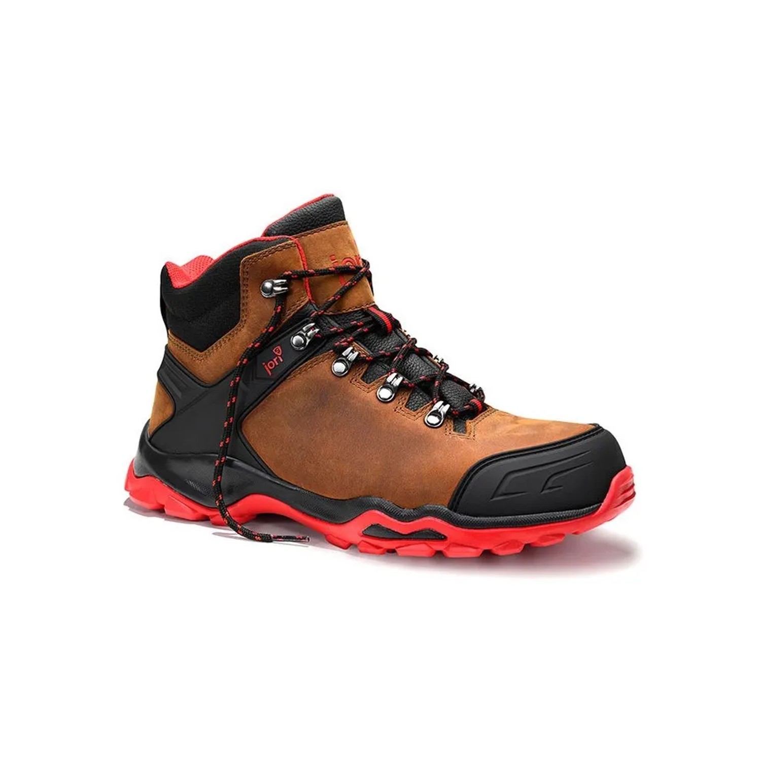 ELTEN Sicherheitsschnürstiefel Jo POWERFUL BROWN Mid S3S Größe 48