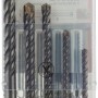 Fischer Steinbohrer Set, 5-teilig, mit robusten Bohrern für Dreh- und Schlagbohren.