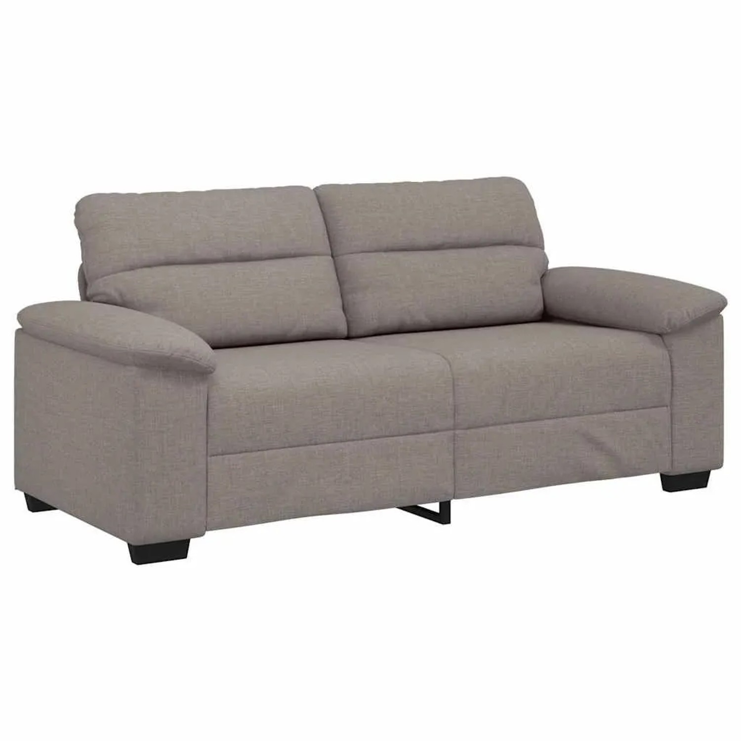 vidaXL 2-Sitzer-Sofa Taupe 140 cm Stoff 4105313 günstig online kaufen