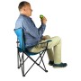 Wellogic Campingstuhl Faltbar Blau_6