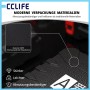 Detailansicht der CCLIFE Werkzeugkoffer-Verpackung aus schwarzem HDPE, stark, leicht & verschleißfest.