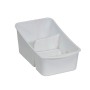 ProHome Küchenorganizer, 2er Pack, weiß, für Gewürze und Tüten.