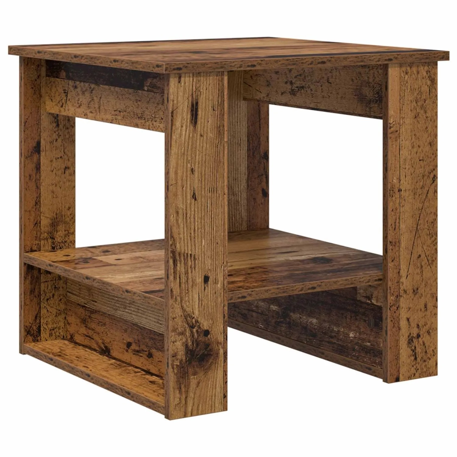 vidaXL Couchtisch Altholz 51 x 50 x 50 cm Holzwerkstoff 8000202 günstig online kaufen