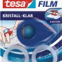 Tesa Film Kristall-Klar mit Mini-Abroller, 2 Rollen à 10m x 19mm.