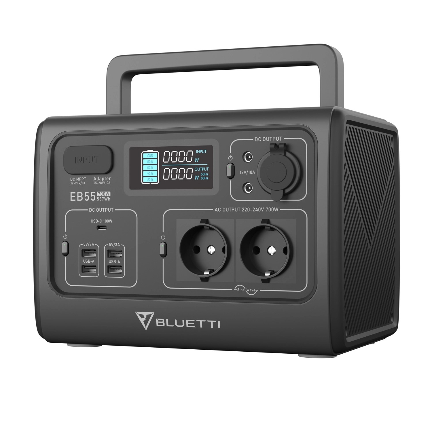 Bluetti Powerstation Tragbar 700 W