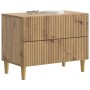 vidaXL Nachttisch Artisan-Eiche 62 x 34,5 x 48 cm Holzwerkstoff 894554_2