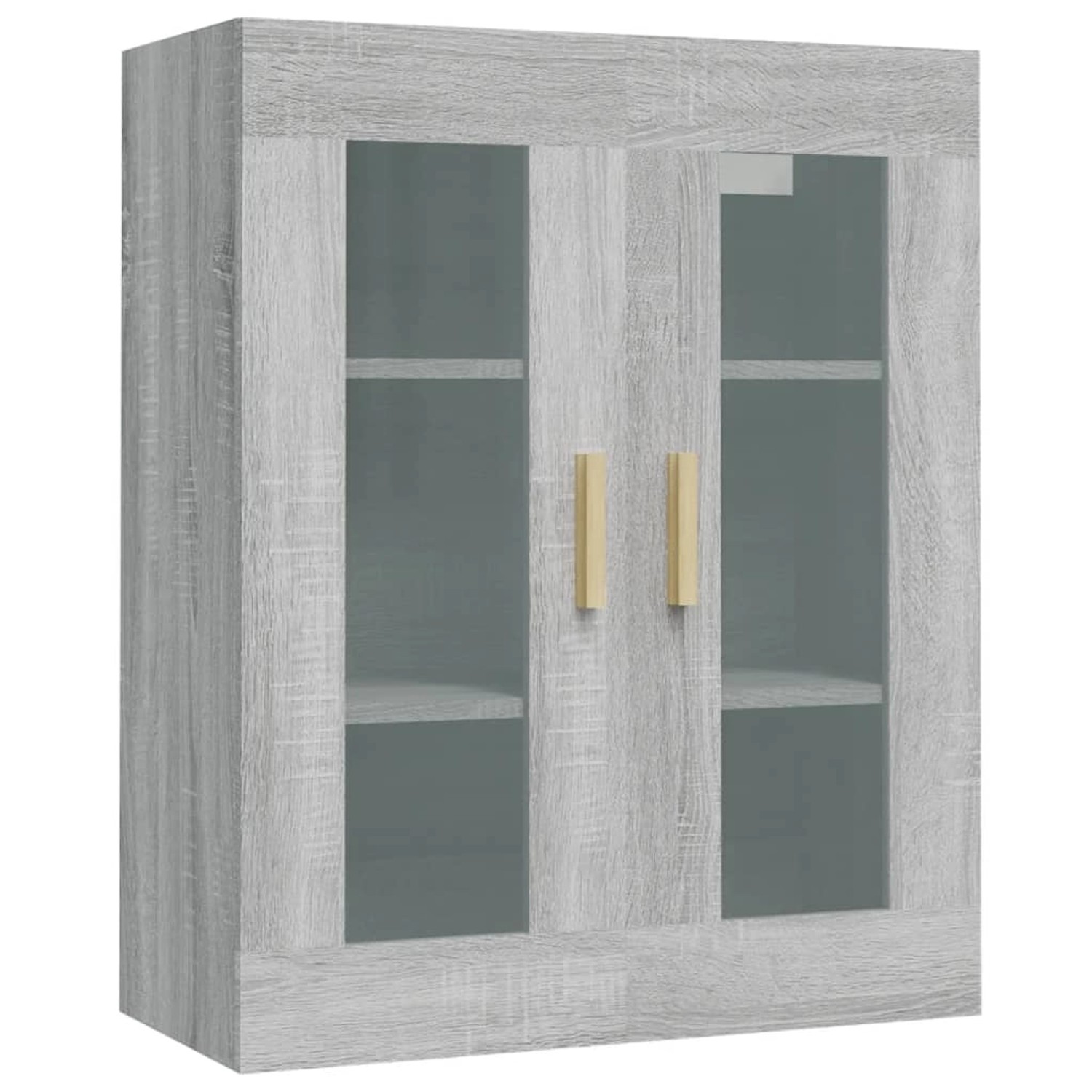 vidaXL Hängeschrank Grau Sonoma 69,5x34x90 cm 817388
