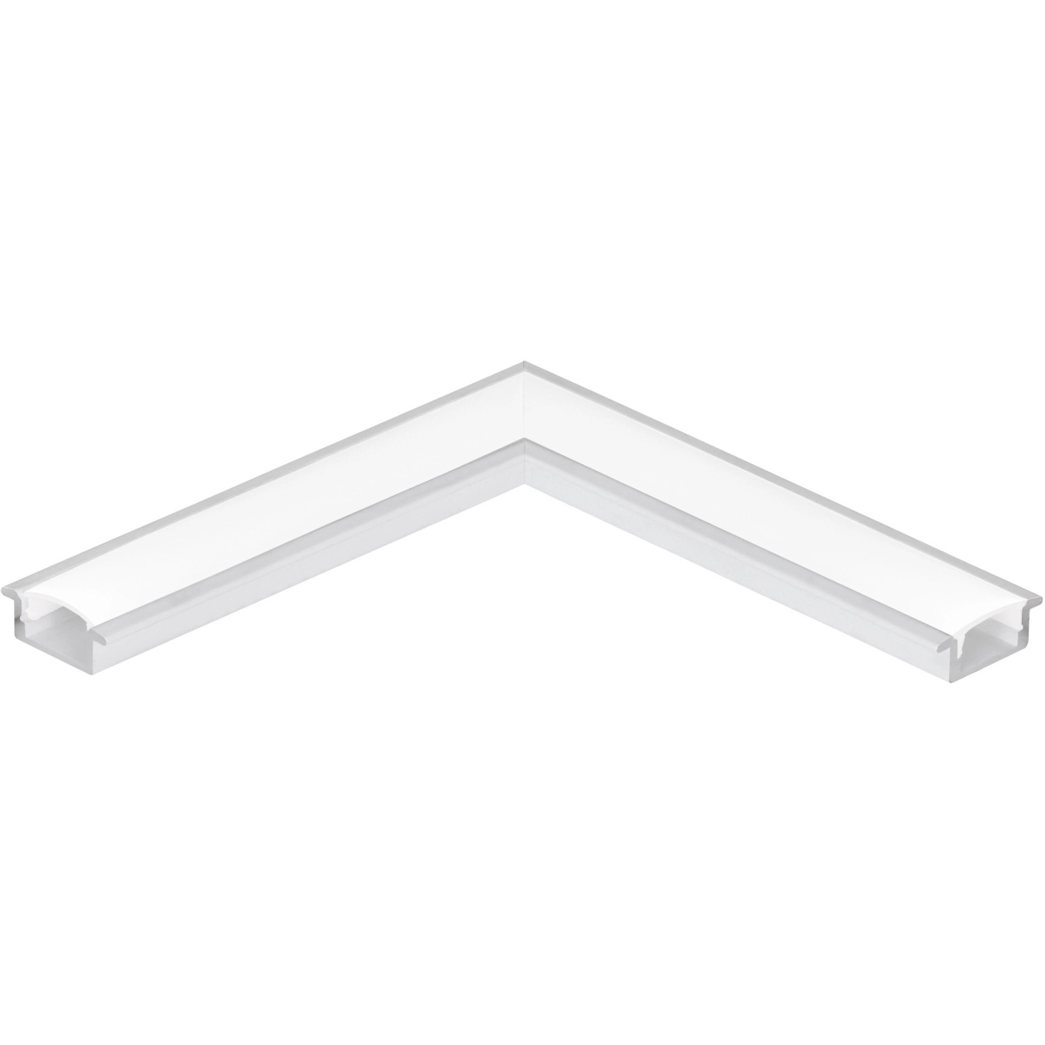 Ego Alu Eckverbinder für LED-Einbauprofil 1 Weiß Corner Connector