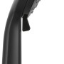 baliv Handbrause HBR-120.160, schwarz matt, mit 3 Strahlarten und Antikalk-Noppen.