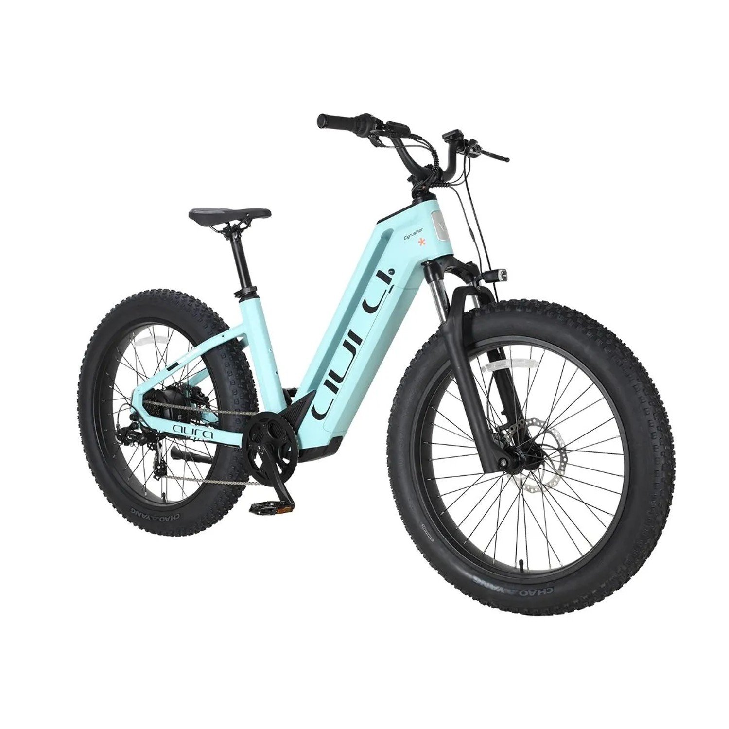 Cyrusher Aura All Terrain E-Bike 52V 250W Motor mit 95 Nm Drehmoment 780 Wh Akku