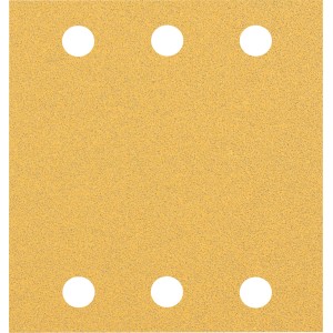 Bosch Expert Schleifblatt C470, 115x107mm, K80, 10er-Pack für Schwingschleifer.