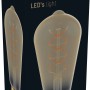 E27 LED-Leuchtmittel im ST64-Design, 4W, extra warmweiß, dimmbar, in Produktverpackung.