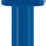 Blaues Schwaiger CAT 8 Netzwerkkabel (2 m) mit RJ45 Stecker für Netzwerktechnik.