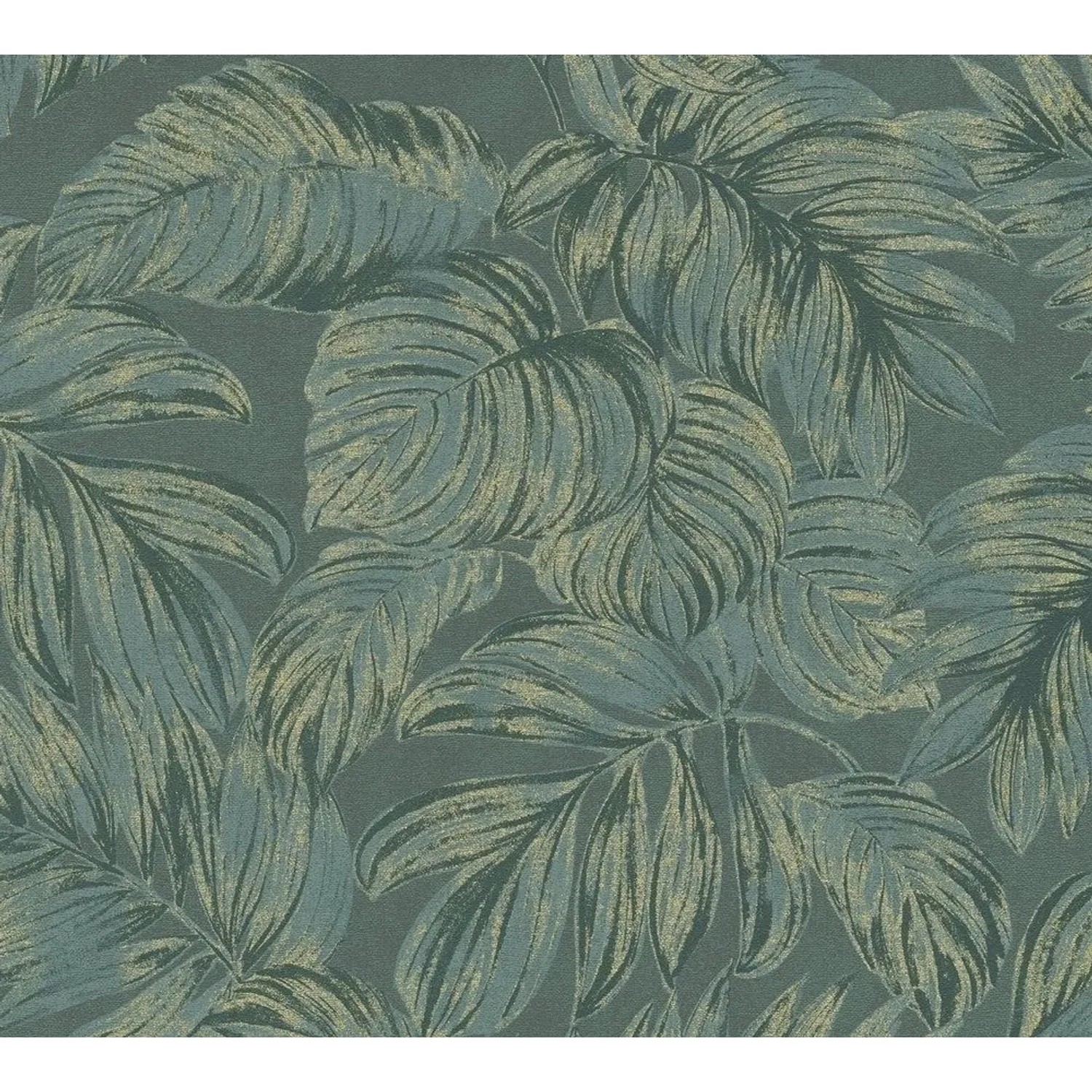 Tadessi Tapete Floral M1-No.11053 Vliestapete in Grün