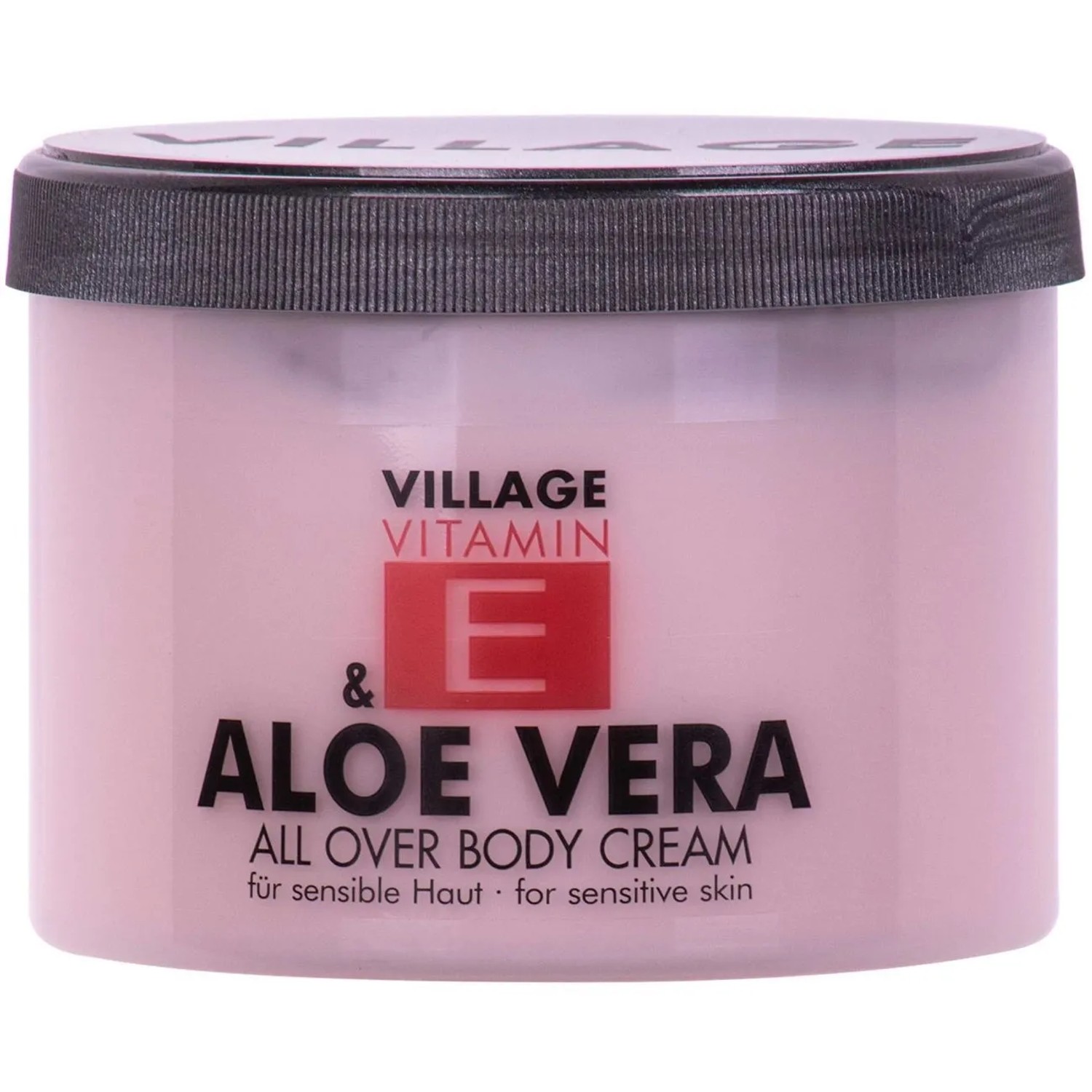Village cosmetics Vitamin E Bodycreme Aloe Vera 500 ml